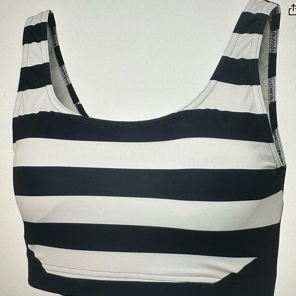 Helly Hansen Black and White Striped Two Piece- Women’s Large- worn once - Picture 3 of 6